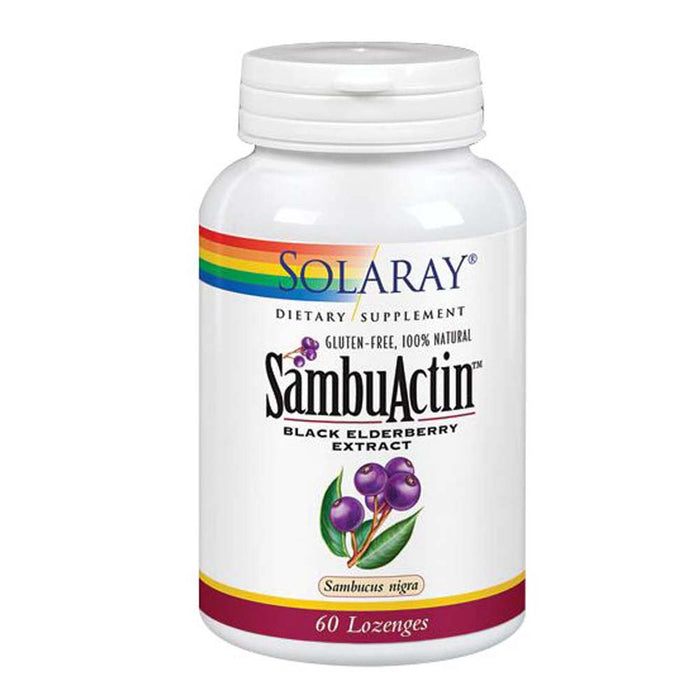 Solaray, SambuActin, 60 Lozenges