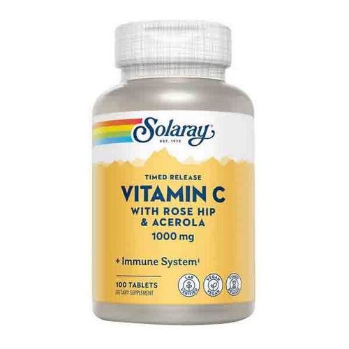 Solaray, Vitamin C, 1,000 mg, 100 Tabs