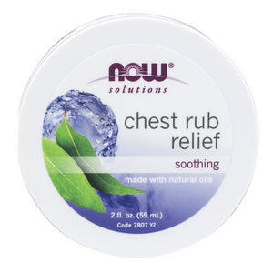 Now Foods, Chest Rub Relief, 2 fl oz