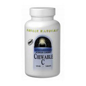 Source Naturals, Chewable C Acerola Cherry, 500 mg, 250 Tabs