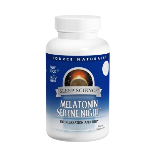 Source Naturals, Melatonin Serene Night, 120 Tabs