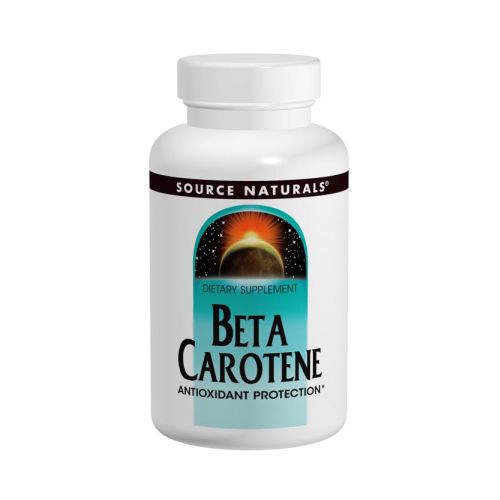 Source Naturals, Beta Carotene, 25000 IU, 250 Softgel