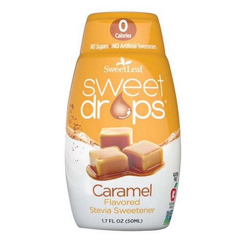 Sweetleaf Stevia, SweetLeaf Sweet Drops, Caramel 1.7 Oz