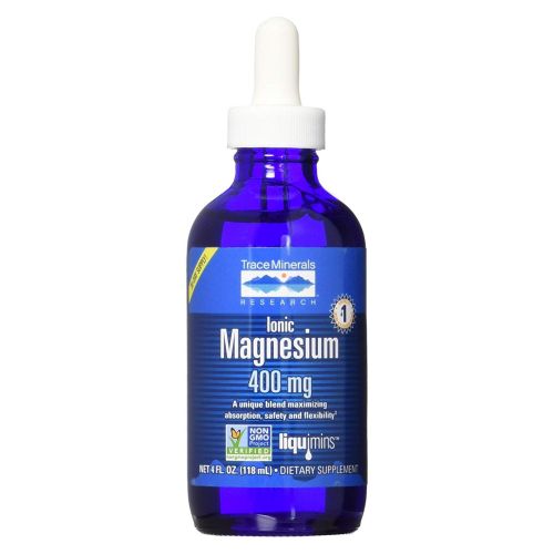 Trace Minerals, Liquid Ionic Magnesium, 400 mg, 4 Oz