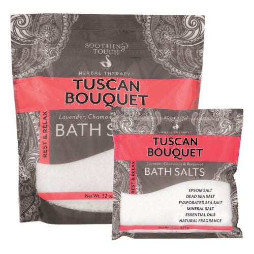 Soothing Touch, Bath Salts, Tuscan Bouquet 32 Oz