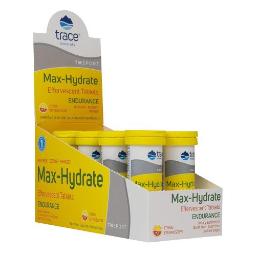 Trace Minerals, Max-Hydrate Endurance, 10 Tabs