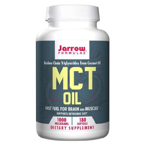 Jarrow Formulas, MCT Oil Softgels, 180 Tabs