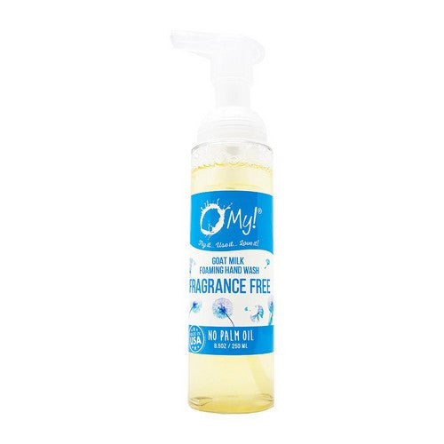 O MY!, Goat Milk Foaming Hand Wash, Fragrance Free 8.5 Oz