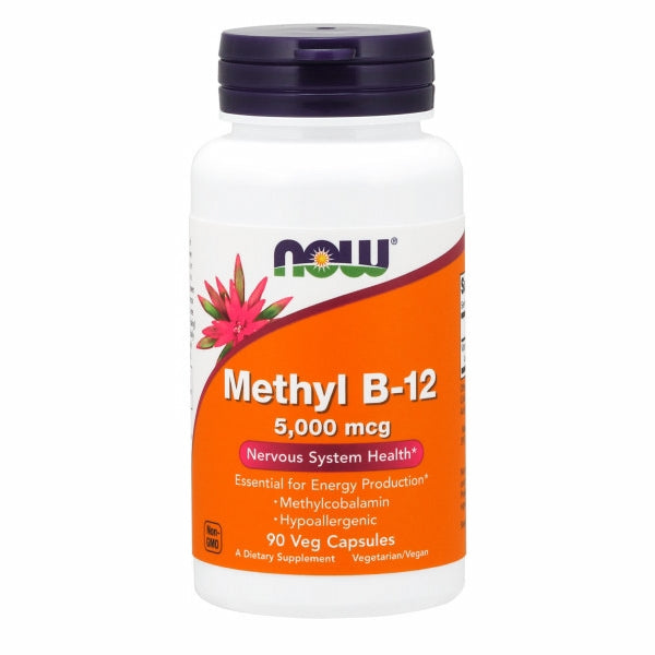 Now Foods, Methyl B-12, 5000 mcg, 90 Veg Caps