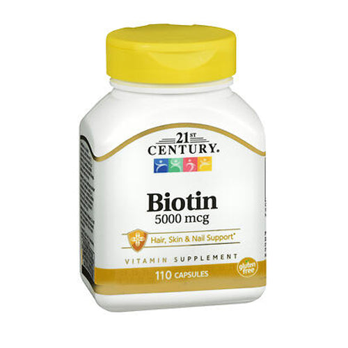 21st Century, 21st Century Biotin, 110 Caps