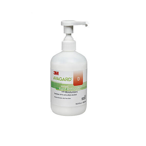 3M, Avagard D3M Sanitizer Hand/Moisturizer, 16.9 Oz