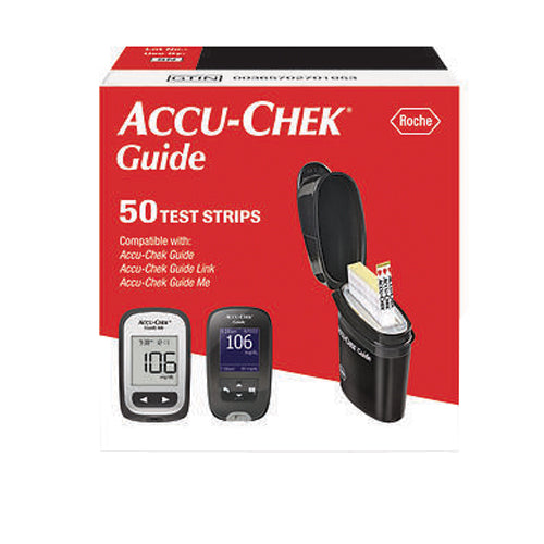 Accu-Chek, Accu-Chek Guide Test Strips, 50 Strips