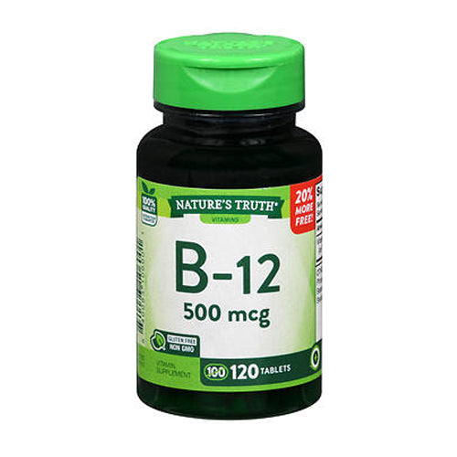 Nature's Truth, B-12, 500 mcg, 120 Tabs