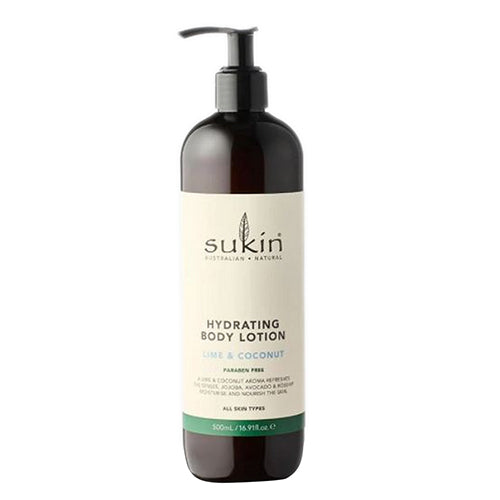 Sukin, Hydrating Lime C Body Lotion, 16.9 Oz