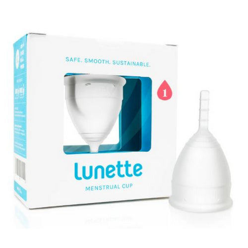 Lunette, Menstrual Cup Clear, Size 1 1 Each