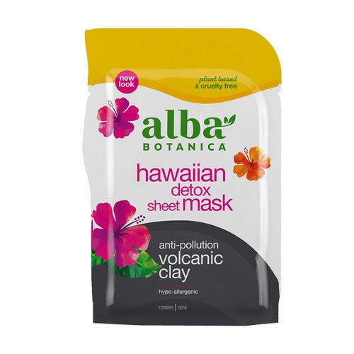 Alba Botanica, Hawaiin Detox Sheet Mask, 1 Each (Case of 8)