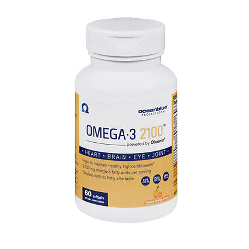 Ocean Blue, Professional Omega-3 2100, 0, 60 Softgel