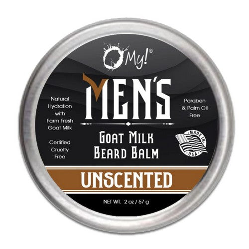 O MY!, Goat Milk Beard Balm, 0, 2 Oz