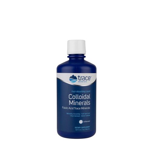 Trace Minerals, Colloidal Minerals  Unflavored, 0, 32 Oz