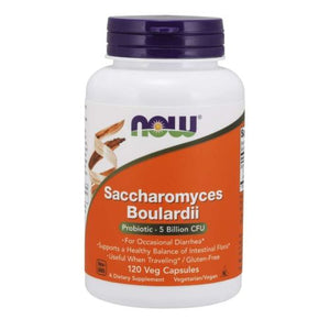 Now Foods, Saccharomyces Boulardi, 120 Veg Caps