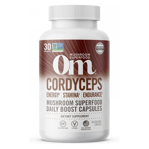 Om Mushrooms, Cordyceps, 90 Count