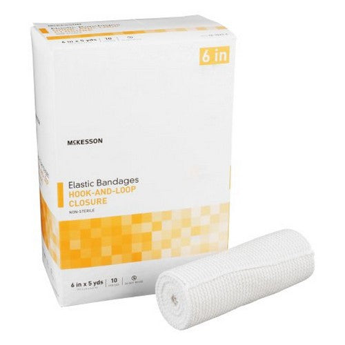 McKesson, Elastic Bandage 6 Inch X 5 Yard, Case Of 5