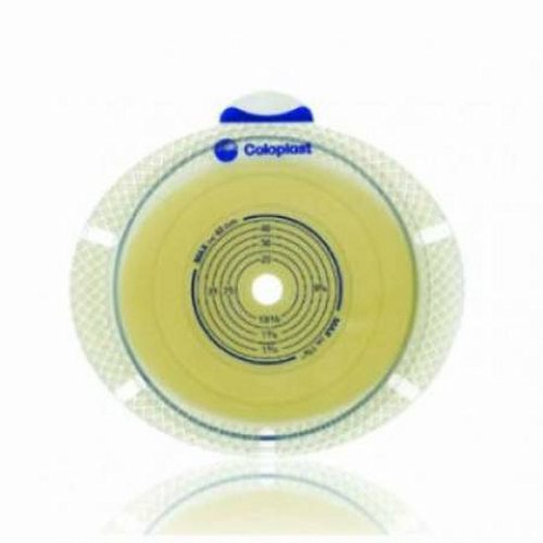 Coloplast, Ostomy Barrier SenSura  Flex Xpro Adhesive Coupling Yellow Code 70 mm, Box Of 10