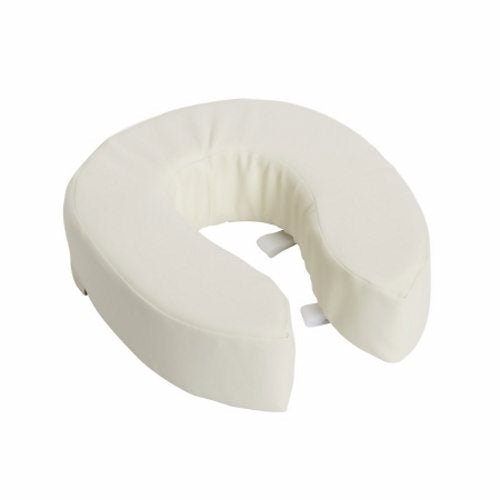 Mabis Healthcare, Toilet Seat Cushion DMI  4 Inch Height White Without Stated Weight Capacity, 1 Each