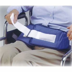 Skil-Care, Resident-Release Wheelchair Safety Belt Skil-Care One Size Fits Most Hook and Loop Closure 2-Strap, 1 Each