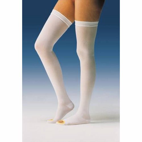 Bsn-Jobst, Anti-embolism Stockings JOBST  Anti-Em/GPT Thigh High Large / Long White Inspection Toe, Box Of 6