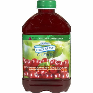 Hormel, Thickened Beverage Thick & Easy  46 oz. Container Bottle Cranberry Juice Cocktail Flavor Ready to Us, 46 Oz