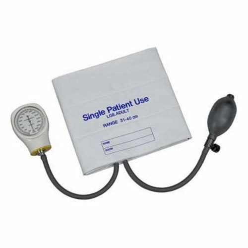 Mabis Healthcare, Aneroid Sphygmomanometer with Cuff, Box Of 5