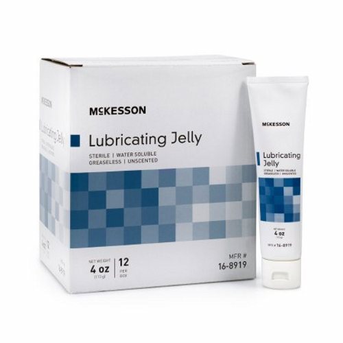 McKesson, Lubricating Jelly, 4 Oz Box Of 12