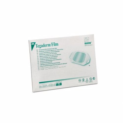 3M, Transparent Film Dressing 3M Tegaderm Rectangle 2-3/8 X 2-3/4 Inch Frame Style Delivery Without Labe, 1 Each