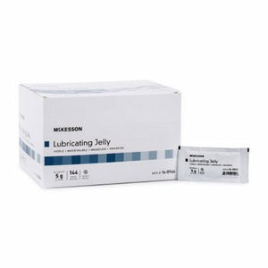 McKesson, Lubricating Jelly McKesson 5 Gram Individual Packet Sterile, Case Of 6