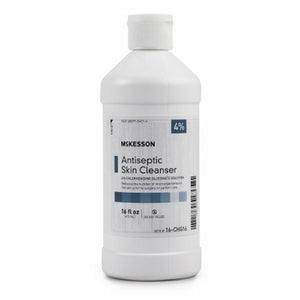 McKesson, Antiseptic Skin Cleanser McKesson 16 oz. Flip-Top Bottle 4% Strength CHG (Chlorhexidine Gluconate) /, 16 Oz