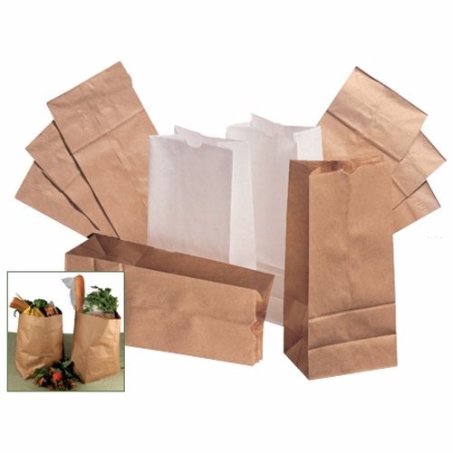 Lagasse, Grocery Bag General Supply Brown Kraft Paper, Pack Of 500