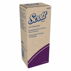 Kimberly Clark, Shampoo and Body Wash Scott  8,000 mL Dispenser Refill Bottle Scented, Count of 2