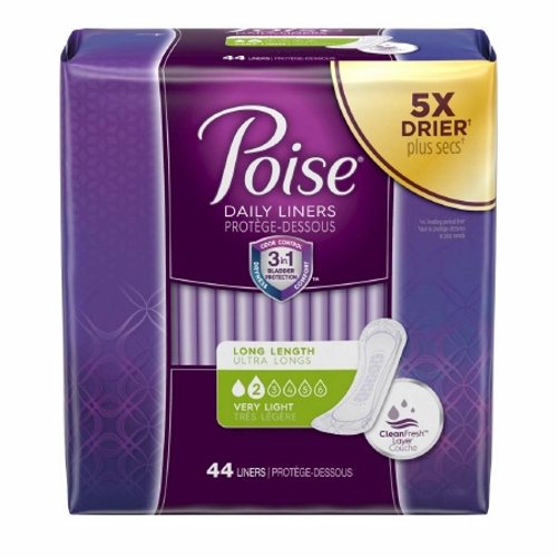 Poise, Bladder Control Pad 8-1/2 Inch, Case Of 6