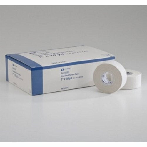 Cardinal, Medical Tape Kendall Hypoallergenic Paper 1 Inch X 10 Yard White NonSterile, Box Of 6