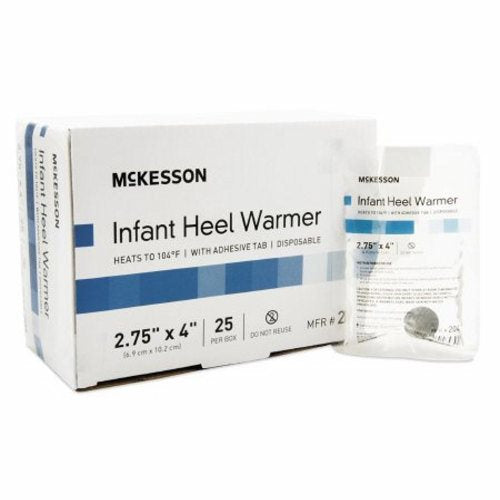 McKesson, Infant Heel Warmer 2-3/4 X 4 Inch, Box Of 25