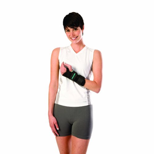 DJO, Wrist Brace AirCast  A2 Nylon / Foam Right Hand Black Medium, Count of 1