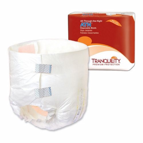 Principle Business Enterprises, Unisex Adult Incontinence Brief Tranquility, Pack Of 10