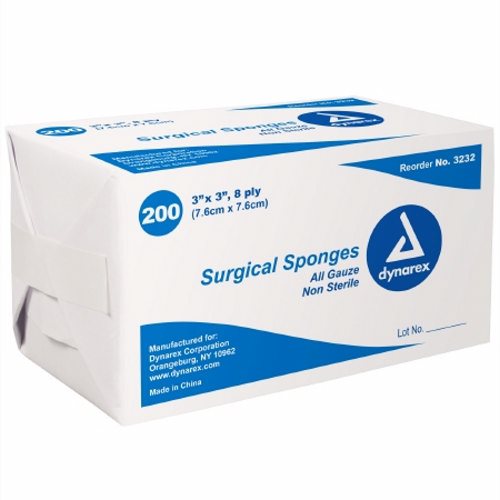 Dynarex, Gauze Sponge, Box Of 200