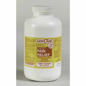 McKesson, Pain Relief Geri-Care  500 mg Strength Acetaminophen Caplet 1,000 per Bottle, Count of 1