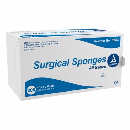 Dynarex, Gauze Sponge, Case Of 10