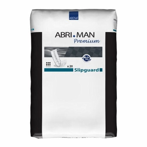 Abena, Bladder Control Pad Abri-Man Slipguard 15 Inch Length Moderate Absorbency Fluff / Polymer Core One S, Case Of 5