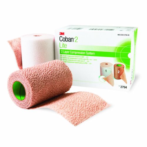 3M, 2 Layer Compression Bandage System, Box Of 1