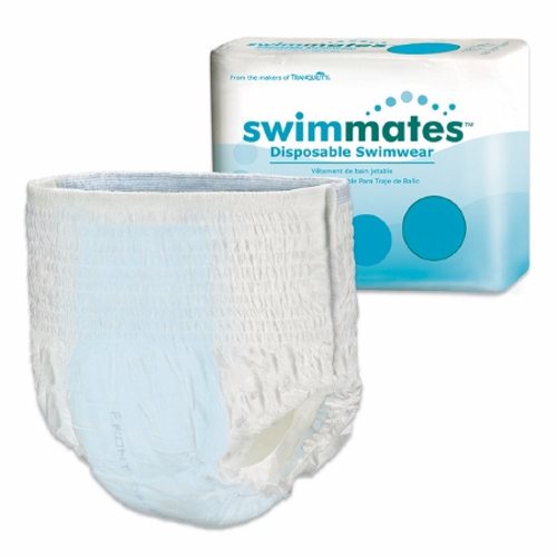 Principle Business Enterprises, Unisex Adult Bowel Containment Swim Brief, Large, Case Of 4