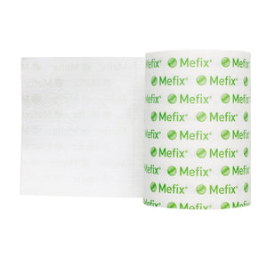 Molnlycke, Dressing Retention Tape Mefix  Skin Friendly Nonwoven 4 Inch X 11 Yard White NonSterile, Case Of 20